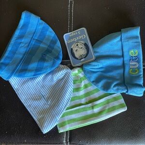 Set of 4 Boys Size (0-6) Baby Hats. NWT